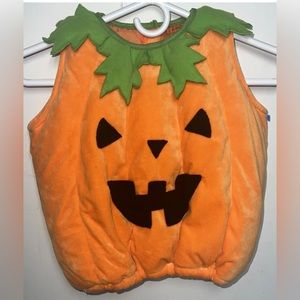 Halloween Costume- Pumpkin Plush Costume Infant/Toddler Orange 12-24 months, 4T